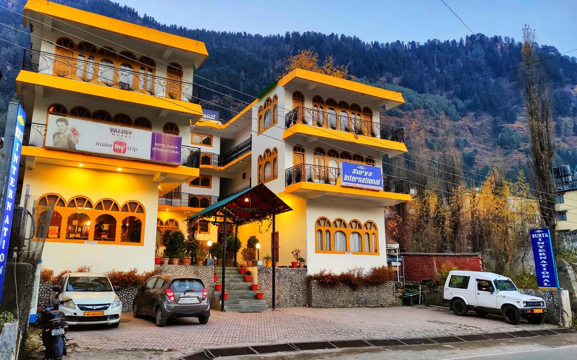 Surya International Hotel Manali Near Mall Road Zewnętrze zdjęcie
